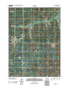 Humphrey Nebraska Historical topographic map, 1:24000 scale, 7.5 X 7.5 Minute, Year 2011