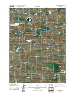 Hyannis North Nebraska Historical topographic map, 1:24000 scale, 7.5 X 7.5 Minute, Year 2011