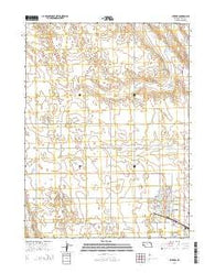 Imperial Nebraska Current topographic map, 1:24000 scale, 7.5 X 7.5 Minute, Year 2014