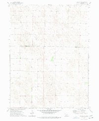 Imperial NE Nebraska Historical topographic map, 1:24000 scale, 7.5 X 7.5 Minute, Year 1973