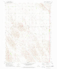 Imperial NW Nebraska Historical topographic map, 1:24000 scale, 7.5 X 7.5 Minute, Year 1973