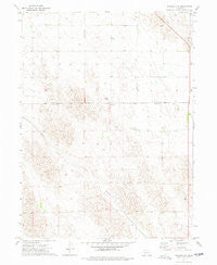 Imperial NW Nebraska Historical topographic map, 1:24000 scale, 7.5 X 7.5 Minute, Year 1973
