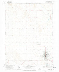 Imperial Nebraska Historical topographic map, 1:24000 scale, 7.5 X 7.5 Minute, Year 1973