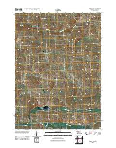 Indian Hill Nebraska Historical topographic map, 1:24000 scale, 7.5 X 7.5 Minute, Year 2011