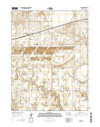 Inland Nebraska Current topographic map, 1:24000 scale, 7.5 X 7.5 Minute, Year 2014