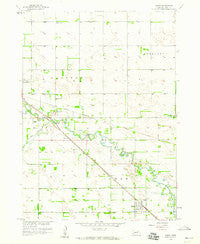 Inman Nebraska Historical topographic map, 1:24000 scale, 7.5 X 7.5 Minute, Year 1958