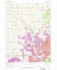Irvington Nebraska Historical topographic map, 1:24000 scale, 7.5 X 7.5 Minute, Year 1956