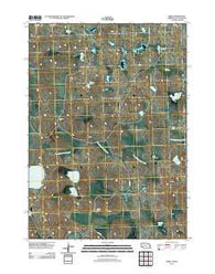 Irwin Nebraska Historical topographic map, 1:24000 scale, 7.5 X 7.5 Minute, Year 2011