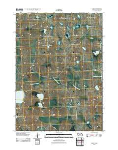 Irwin Nebraska Historical topographic map, 1:24000 scale, 7.5 X 7.5 Minute, Year 2011