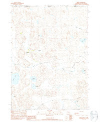 Irwin Nebraska Historical topographic map, 1:24000 scale, 7.5 X 7.5 Minute, Year 1990