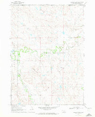 Isinglass Buttes Nebraska Historical topographic map, 1:24000 scale, 7.5 X 7.5 Minute, Year 1970