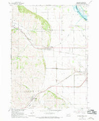 Jackson Nebraska Historical topographic map, 1:24000 scale, 7.5 X 7.5 Minute, Year 1967