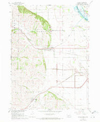 Jackson Nebraska Historical topographic map, 1:24000 scale, 7.5 X 7.5 Minute, Year 1967