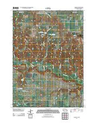 Jamison Nebraska Historical topographic map, 1:24000 scale, 7.5 X 7.5 Minute, Year 2011