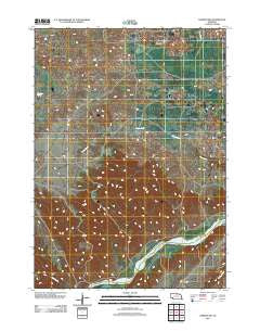 Jamison SW Nebraska Historical topographic map, 1:24000 scale, 7.5 X 7.5 Minute, Year 2011