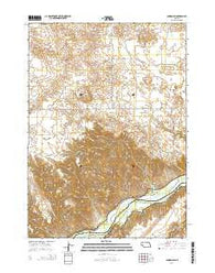 Jamison SW Nebraska Current topographic map, 1:24000 scale, 7.5 X 7.5 Minute, Year 2014