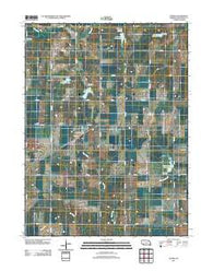 Jansen Nebraska Historical topographic map, 1:24000 scale, 7.5 X 7.5 Minute, Year 2011