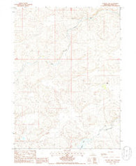 Jefford Lake Nebraska Historical topographic map, 1:24000 scale, 7.5 X 7.5 Minute, Year 1985