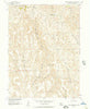 Jeffrey Reservoir SW Nebraska Historical topographic map, 1:24000 scale, 7.5 X 7.5 Minute, Year 1956