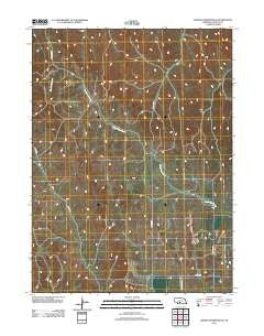Jeffrey Reservoir SE Nebraska Historical topographic map, 1:24000 scale, 7.5 X 7.5 Minute, Year 2011