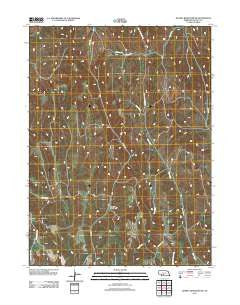 Jeffrey Reservoir SW Nebraska Historical topographic map, 1:24000 scale, 7.5 X 7.5 Minute, Year 2011