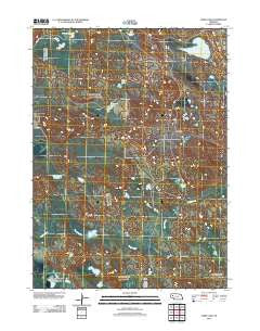 Jesse Lake Nebraska Historical topographic map, 1:24000 scale, 7.5 X 7.5 Minute, Year 2011