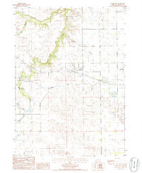 Johnstown Nebraska Historical topographic map, 1:24000 scale, 7.5 X 7.5 Minute, Year 1985