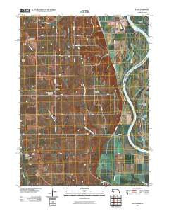 Julian Nebraska Historical topographic map, 1:24000 scale, 7.5 X 7.5 Minute, Year 2010