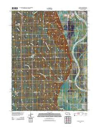 Julian Nebraska Historical topographic map, 1:24000 scale, 7.5 X 7.5 Minute, Year 2011