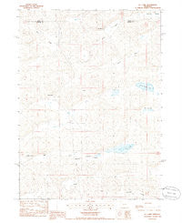 K C Lake Nebraska Historical topographic map, 1:24000 scale, 7.5 X 7.5 Minute, Year 1985