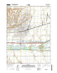 Kearney Nebraska Current topographic map, 1:24000 scale, 7.5 X 7.5 Minute, Year 2014
