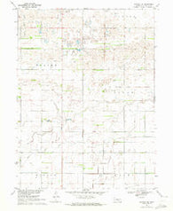 Kearney SE Nebraska Historical topographic map, 1:24000 scale, 7.5 X 7.5 Minute, Year 1970