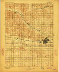 Kearney Nebraska Historical topographic map, 1:125000 scale, 30 X 30 Minute, Year 1896