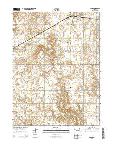 Kenesaw Nebraska Current topographic map, 1:24000 scale, 7.5 X 7.5 Minute, Year 2014
