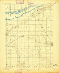 Kenesaw Nebraska Historical topographic map, 1:62500 scale, 15 X 15 Minute, Year 1894