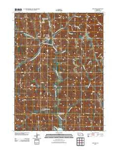 Kennard Nebraska Historical topographic map, 1:24000 scale, 7.5 X 7.5 Minute, Year 2011
