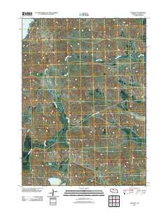 Kennedy Nebraska Historical topographic map, 1:24000 scale, 7.5 X 7.5 Minute, Year 2011