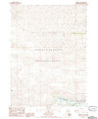 Kennedy NW Nebraska Historical topographic map, 1:24000 scale, 7.5 X 7.5 Minute, Year 1985