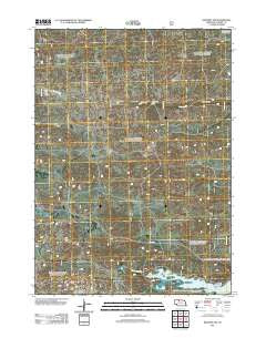 Kennedy NW Nebraska Historical topographic map, 1:24000 scale, 7.5 X 7.5 Minute, Year 2011