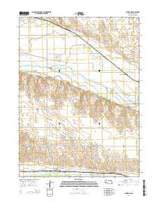 Keystone Nebraska Current topographic map, 1:24000 scale, 7.5 X 7.5 Minute, Year 2014