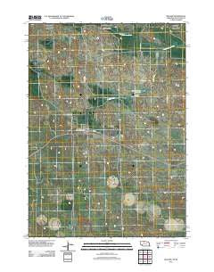 Kilgore Nebraska Historical topographic map, 1:24000 scale, 7.5 X 7.5 Minute, Year 2011