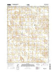 Kilgore Nebraska Current topographic map, 1:24000 scale, 7.5 X 7.5 Minute, Year 2014