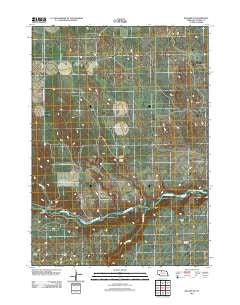 Kilgore SE Nebraska Historical topographic map, 1:24000 scale, 7.5 X 7.5 Minute, Year 2011