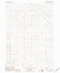 Kilpatrick Lake NE Nebraska Historical topographic map, 1:24000 scale, 7.5 X 7.5 Minute, Year 1983