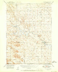 Kilpatrick Lake Nebraska Historical topographic map, 1:62500 scale, 15 X 15 Minute, Year 1951