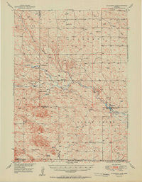 Kilpatrick Lake Nebraska Historical topographic map, 1:62500 scale, 15 X 15 Minute, Year 1951
