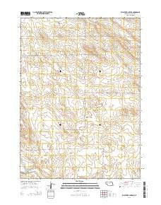 Kilpatrick Lake NE Nebraska Current topographic map, 1:24000 scale, 7.5 X 7.5 Minute, Year 2014