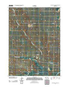 Kilpatrick Lake NW Nebraska Historical topographic map, 1:24000 scale, 7.5 X 7.5 Minute, Year 2011