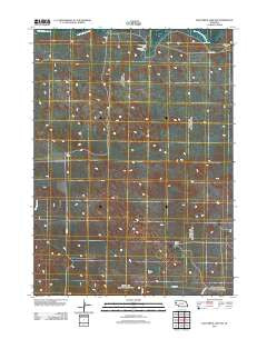 Kilpatrick Lake SW Nebraska Historical topographic map, 1:24000 scale, 7.5 X 7.5 Minute, Year 2011