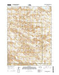 Kilpatrick Lake SW Nebraska Current topographic map, 1:24000 scale, 7.5 X 7.5 Minute, Year 2014